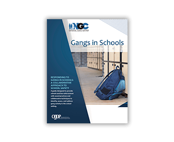 NGC Gangs in Schools publication cover