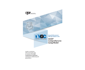 OJJDP Comprehensive Gang Model publication cover