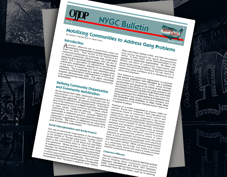 OJJDP NYGC Bulletin publication front page