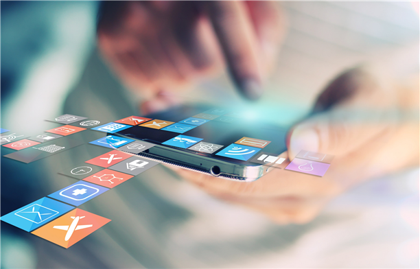 a person's hands holding and using a touchscreen phone