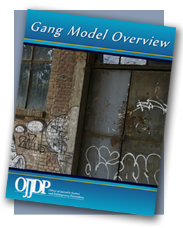 OJJDP Gang Model Overview publication cover
