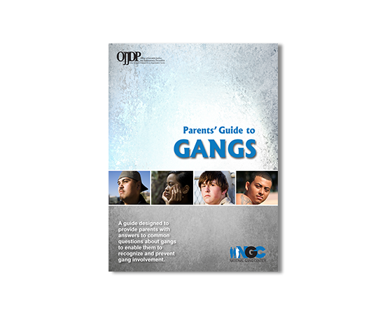 OJJDP Parents' Guide to Gangs publication cover
