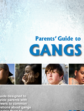 Parents' Guide to Gangs publication cover