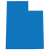 solid blue state of Utah graphic