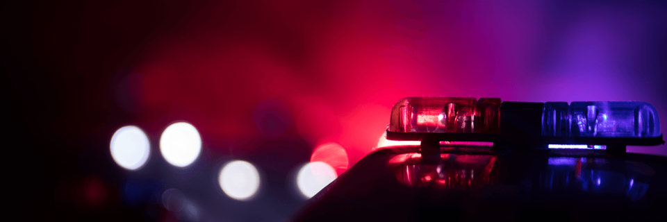 Red and Blue Police lights