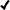 Black Checkmark 