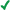 Green Checkmark 