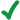 Green Checkmark 