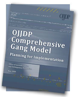 OJJDP Comprehensive Gang Model publication cover