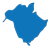 solid blue graphic of New Brunswick province