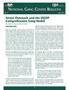 National Gang Center Bulletin front page